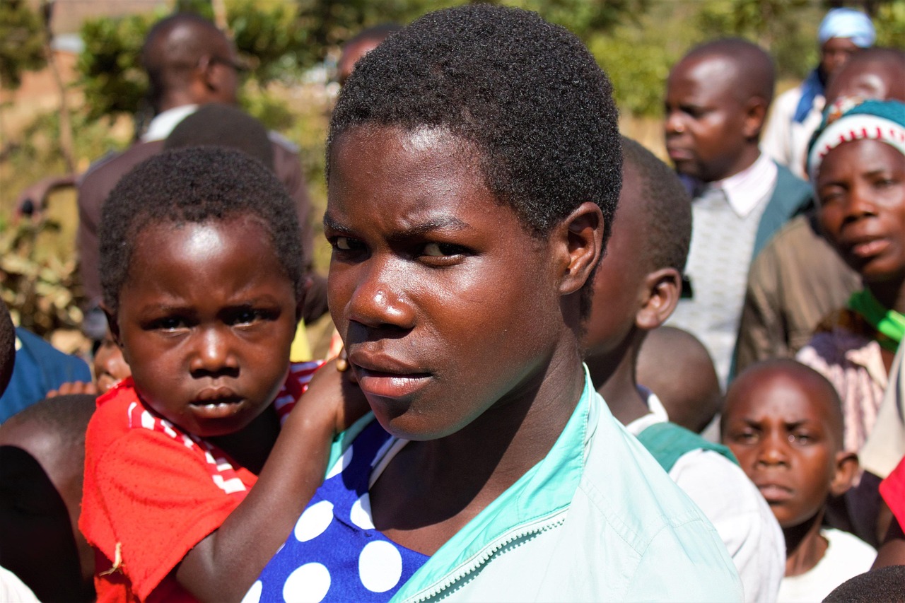 Mother with her child in Malawi - via PixaBay