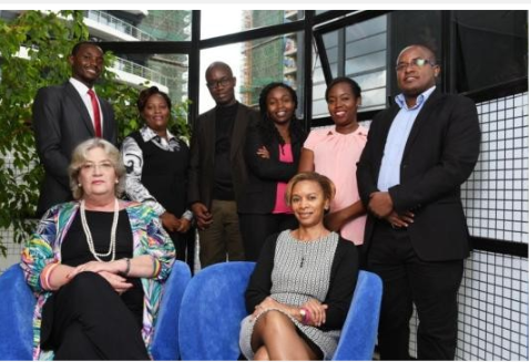 Infinite Insight staff in Nairobi, Kenya