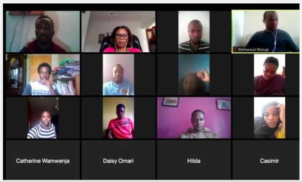 Focus groups via Zoom, Teams etc