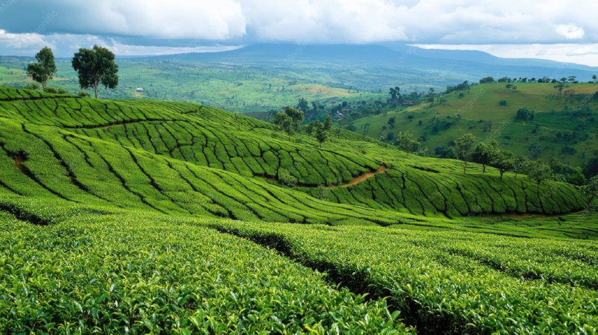 Tea Farming in Mount Kenya region