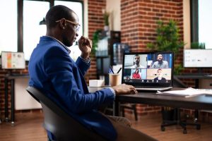 Videocall with clients via DC Studio